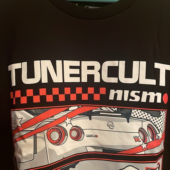 Men's Size Large Short Sleeve Tee Tuner Cult GT nism design-NEW - Picture 3 of 12
